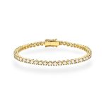 Best Diamonds B-0028 2160 karátos sárga arany gyémánt köves karlánc- Nila Gyűrű