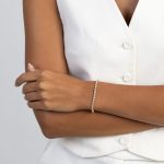 Best Diamonds B-0028 2160 karátos sárga arany gyémánt köves karlánc- Nila Gyűrű