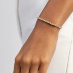 Best Diamonds B-0028 2160 karátos sárga arany gyémánt köves karlánc- Nila Gyűrű