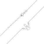 Best Diamonds N-0044 0,0145 karátos fehér arany gyémánt köves angyalkás nyaklánc - Nila Gyűrű