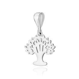 Gyémánt köves fehér arany medál 0,07 karát Z-0038