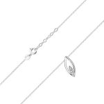 Best Diamonds N-0031 0,079 karátos fehér arany gyémánt köves nyaklánc - Nila Gyűrű